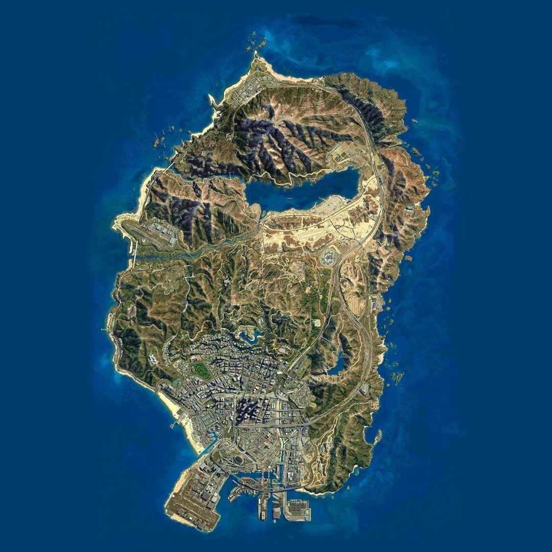 Carte GTA V Los Santos